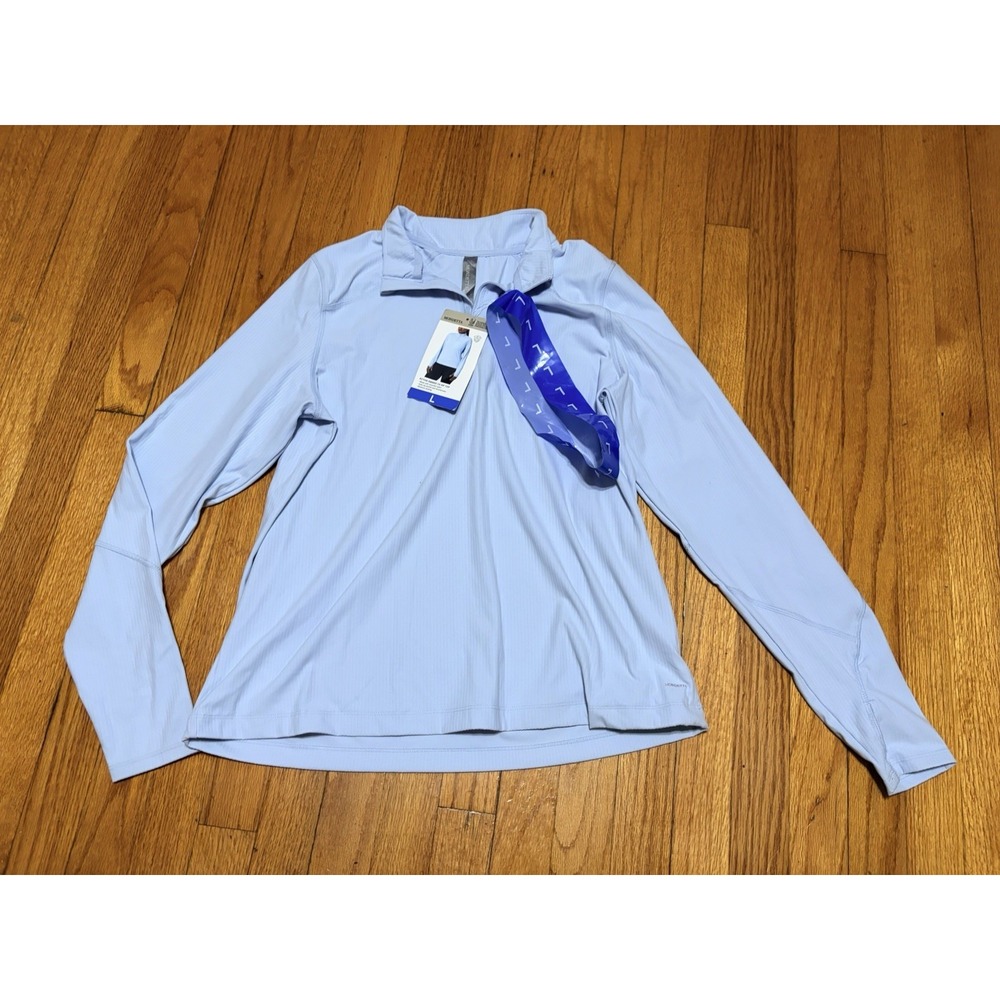 Mondetta Womens Hiking Athletic Workout Lightweight Quarter-Zip Pullover Top